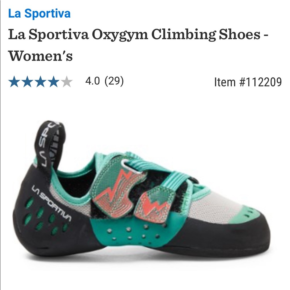 NEW IN BOX La Sportiva Oxygym Women’s Shoes